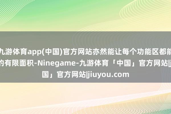 九游体育app(中国)官方网站亦然能让每个功能区都能分享到室内的有限面积-Ninegame-九游体育「中国」官方网站|jiuyou.com